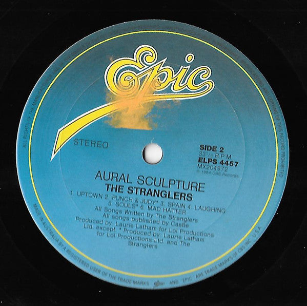 The Stranglers : Aural Sculpture (LP, Album)