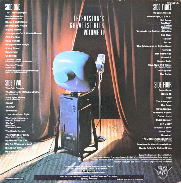 Various : Television's Greatest Hits, Volume II (2xLP, Comp, Gat)