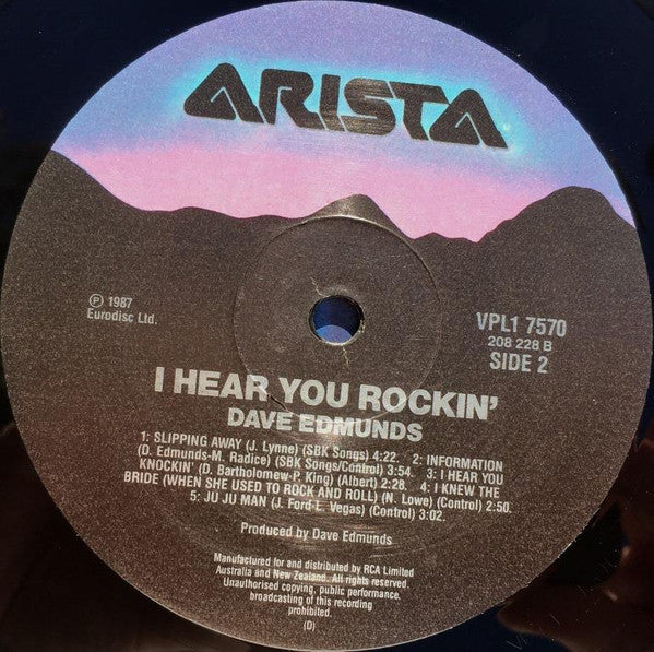 The Dave Edmunds Band : I Hear You Rockin' (LP, Album)