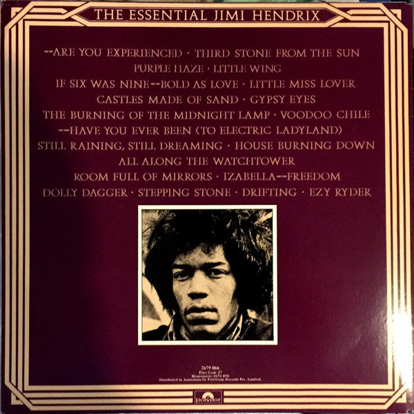 Jimi Hendrix : The Essential Jimi Hendrix (2xLP, Comp, Gat)