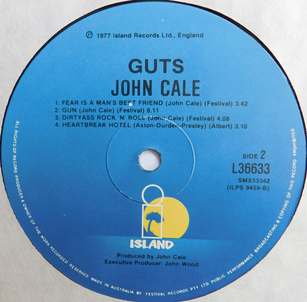 John Cale : Guts (LP, Comp)