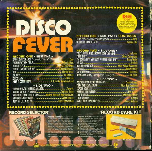 Various : Disco Fever (2xLP, Comp, Ltd)