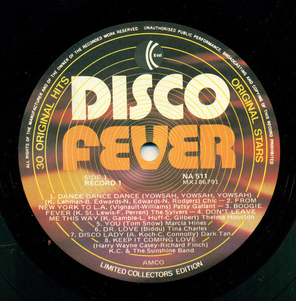 Various : Disco Fever (2xLP, Comp, Ltd)
