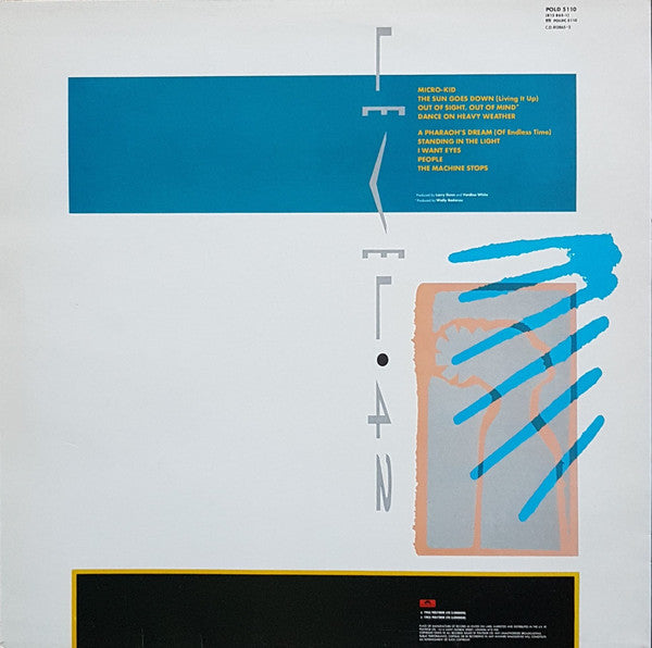 Level 42 : Standing In The Light (LP, Album)