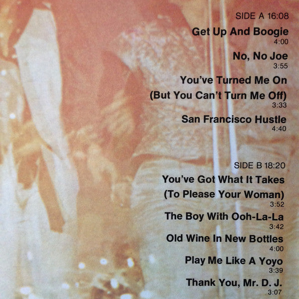 Silver Convention : Get Up And Boogie! (LP, Album)