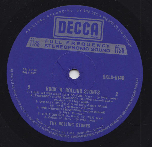 The Rolling Stones : Rock 'N' Rolling Stones (LP, Comp)