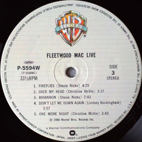Fleetwood Mac : Live (2xLP, Album)