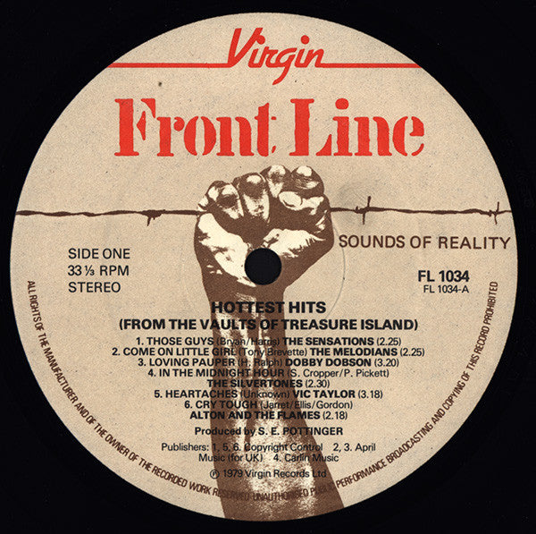 Various : Hottest Hits (LP, Comp)