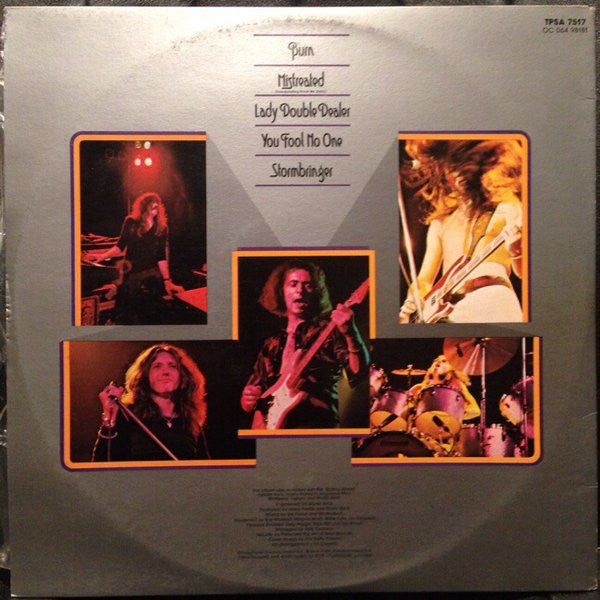 Deep Purple : Made In Europe (LP, Album, Gat)