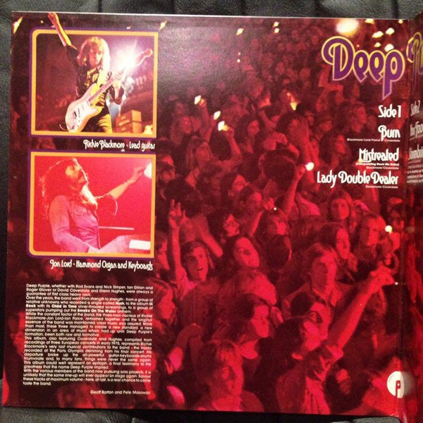 Deep Purple : Made In Europe (LP, Album, Gat)