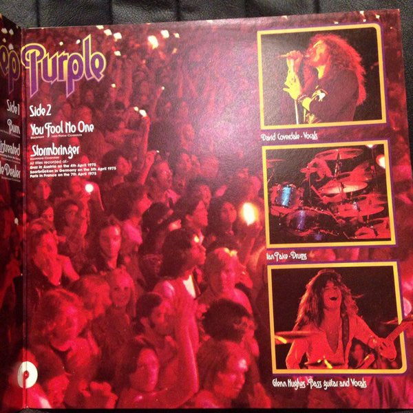 Deep Purple : Made In Europe (LP, Album, Gat)