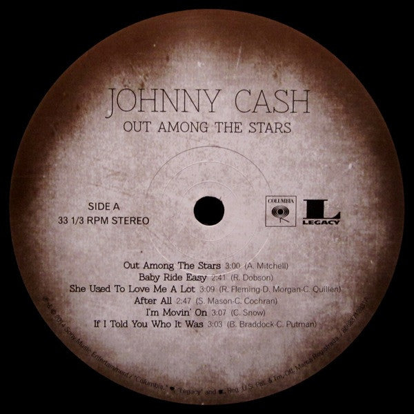 Johnny Cash : Out Among The Stars (LP, Album, Gat)