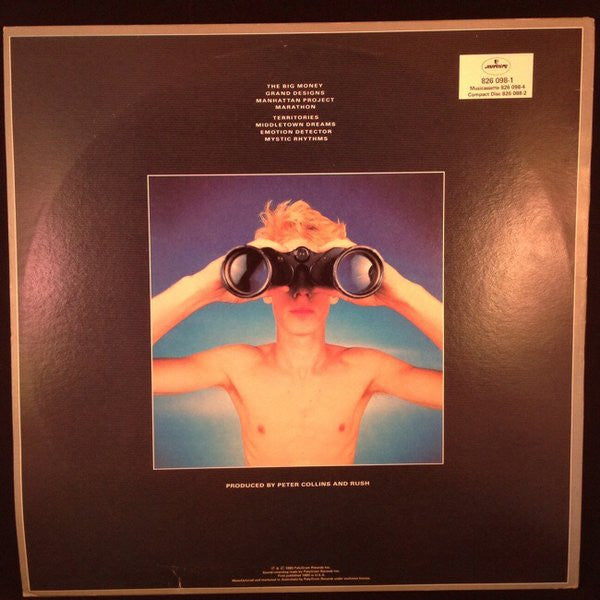 Rush : Power Windows (LP, Album)