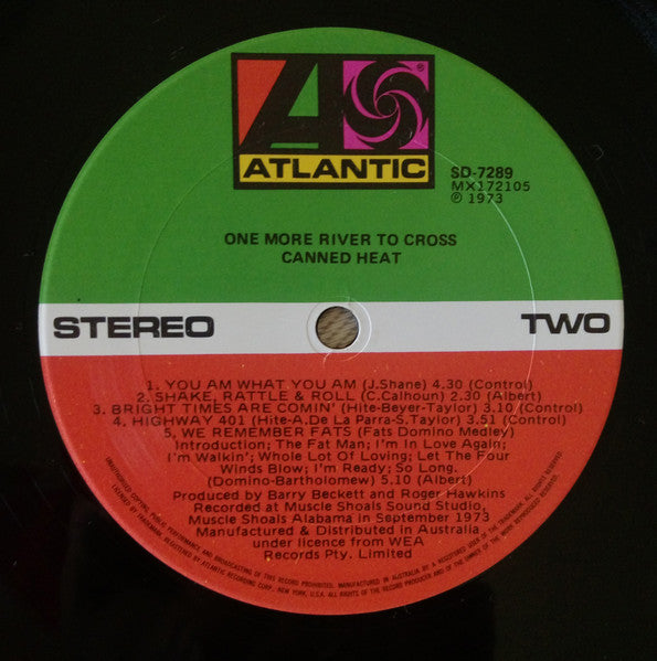 Canned Heat : One More River To Cross (LP, Album, Gat)
