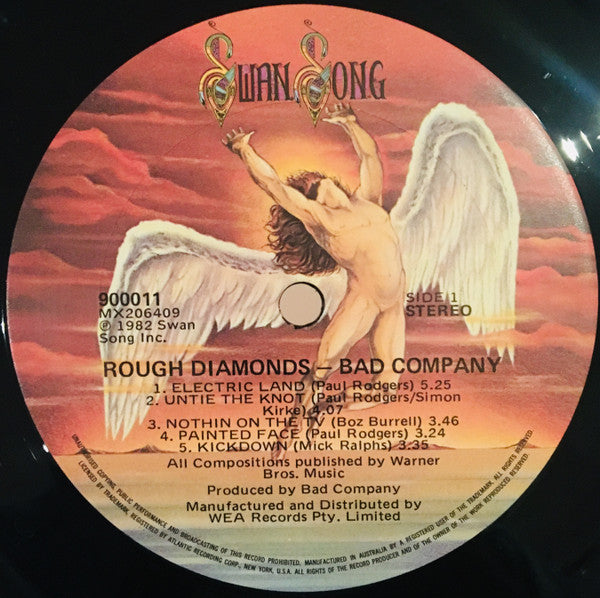 Bad Company (3) : Rough Diamonds  (LP, Album)