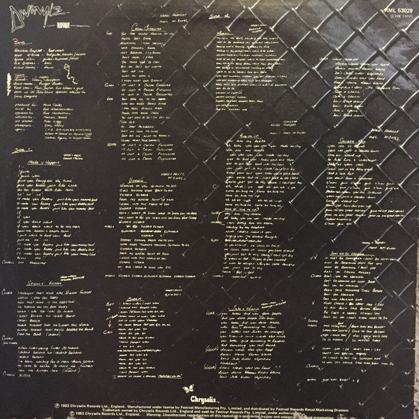 Divinyls : Desperate (LP, Album)