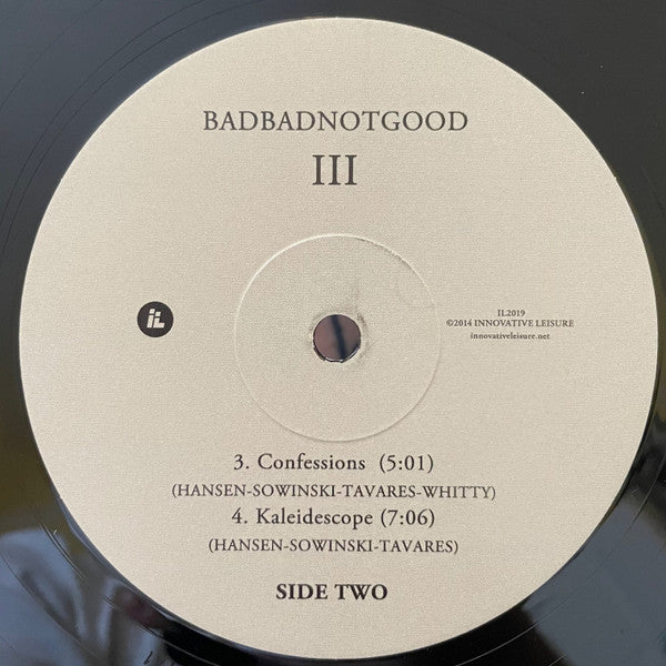 BadBadNotGood : III (2xLP, Album)