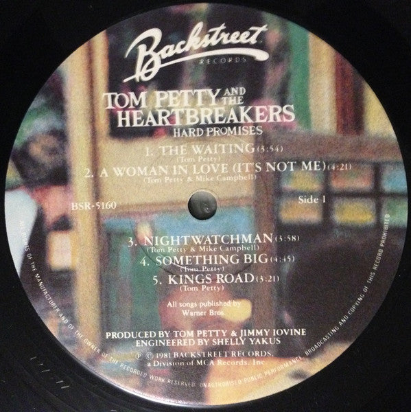 Tom Petty And The Heartbreakers : Hard Promises (LP, Album)