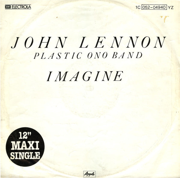 John Lennon - Plastic Ono Band* : Imagine (12", Maxi)