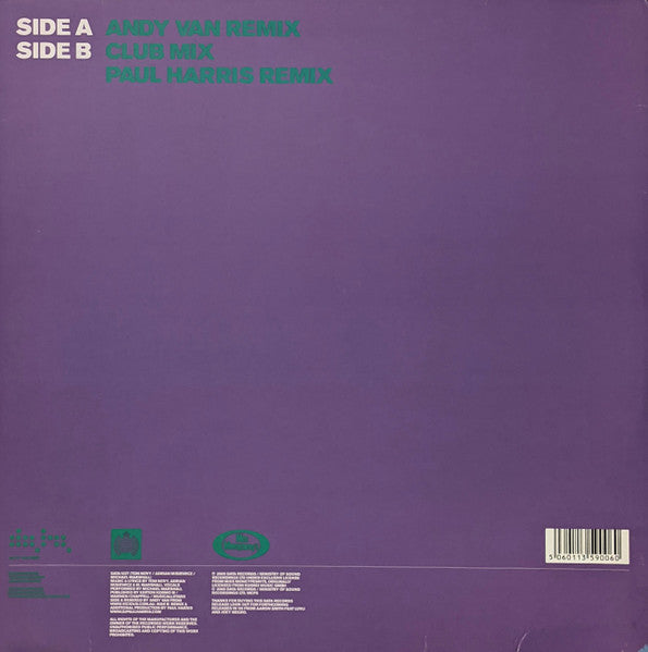 Tom Novy Feat Michael Marshall : Your Body (12", Single)