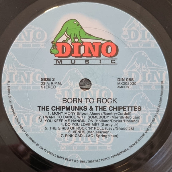 The Chipmunks And The Chipettes : Born To Rock (LP, Album)