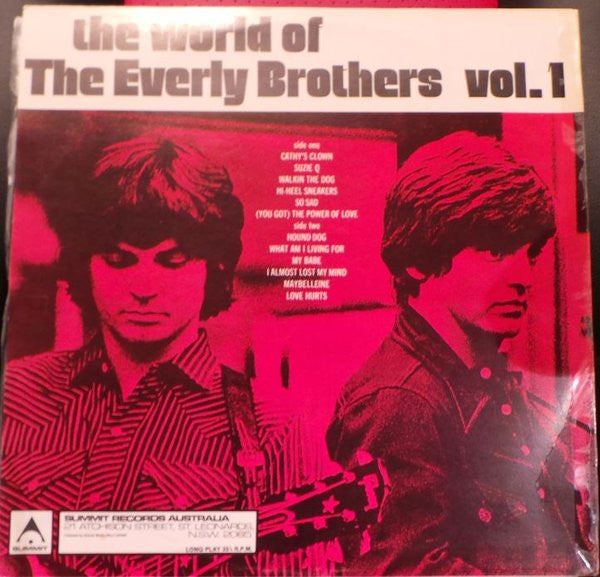 Everly Brothers : The World Of The Everly Brothers Vol. 1 (LP, Comp)