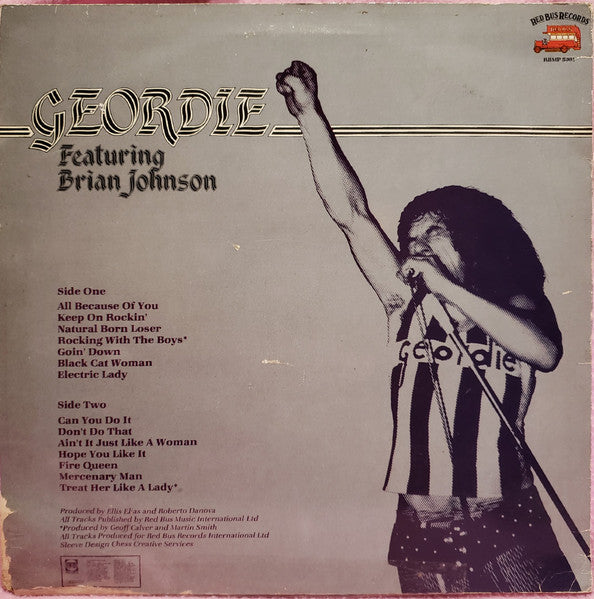 Geordie : Featuring Brian Johnson (LP, Comp)