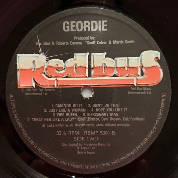Geordie : Featuring Brian Johnson (LP, Comp)