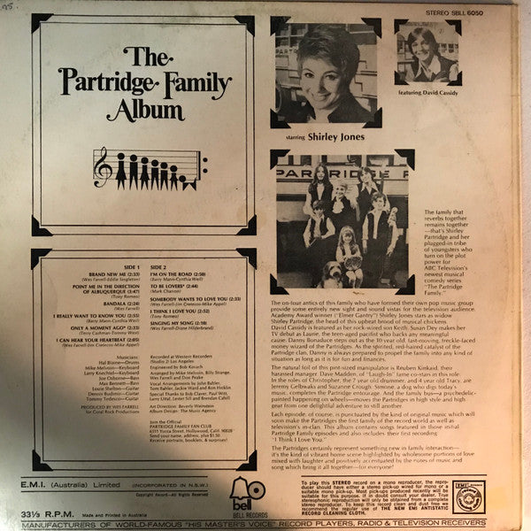 The Partridge Family : The Partridge Family Album (LP, Album)