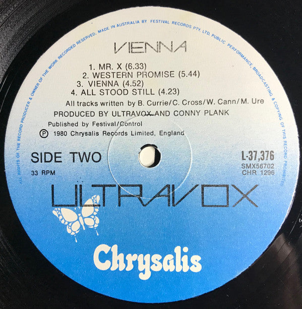 Ultravox : Vienna (LP, Album)