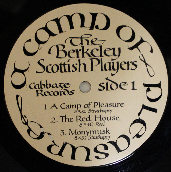 The Berkeley Scottish Players : A Camp Of Pleasure (LP, Album)