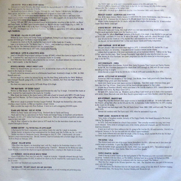 Various : Hits Of The 70's (3xLP, Comp, Box)