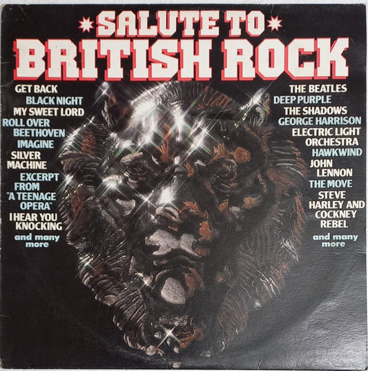 Various : Salute To British Rock (LP, Comp)