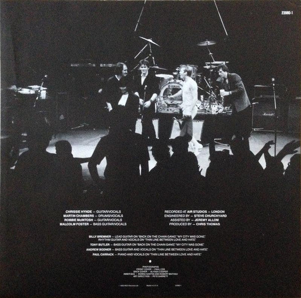 The Pretenders : Learning To Crawl (LP, Album)