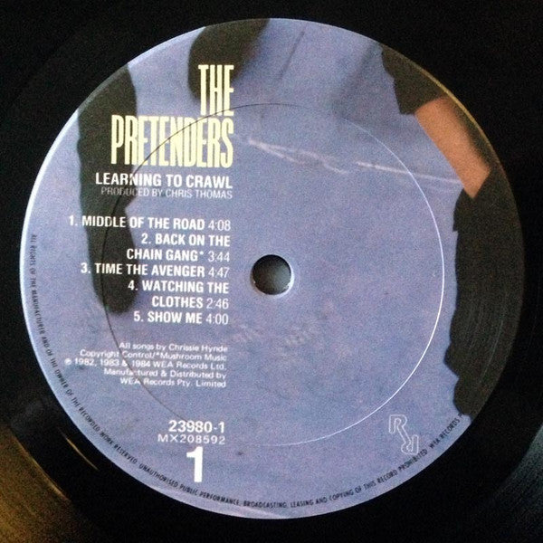 The Pretenders : Learning To Crawl (LP, Album)