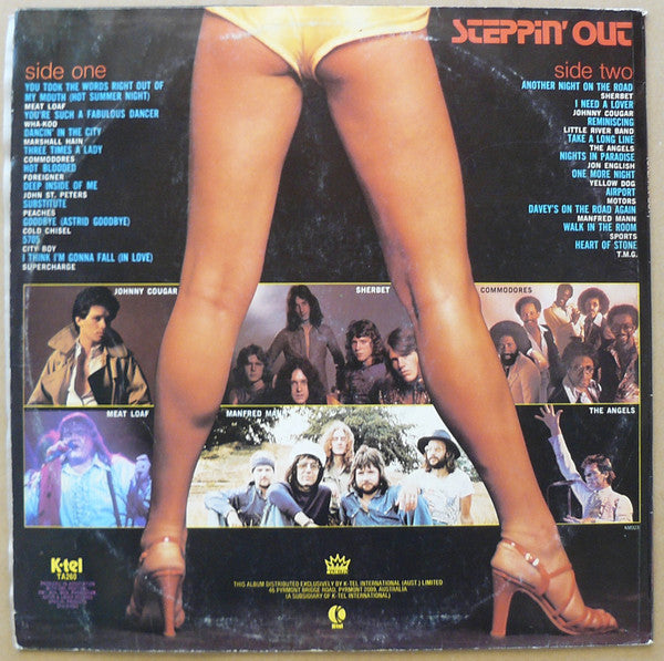 Various : Steppin' Out (LP, Comp)