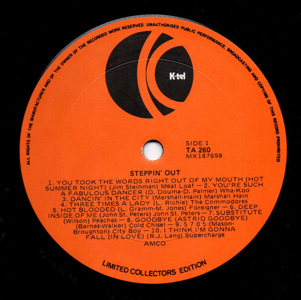 Various : Steppin' Out (LP, Comp)