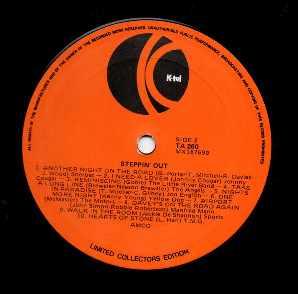 Various : Steppin' Out (LP, Comp)