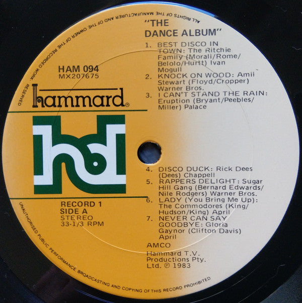 Various : The Dance Album (2xLP, Comp, Gat)