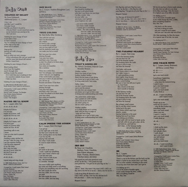 Cyndi Lauper : True Colors (LP, Album)