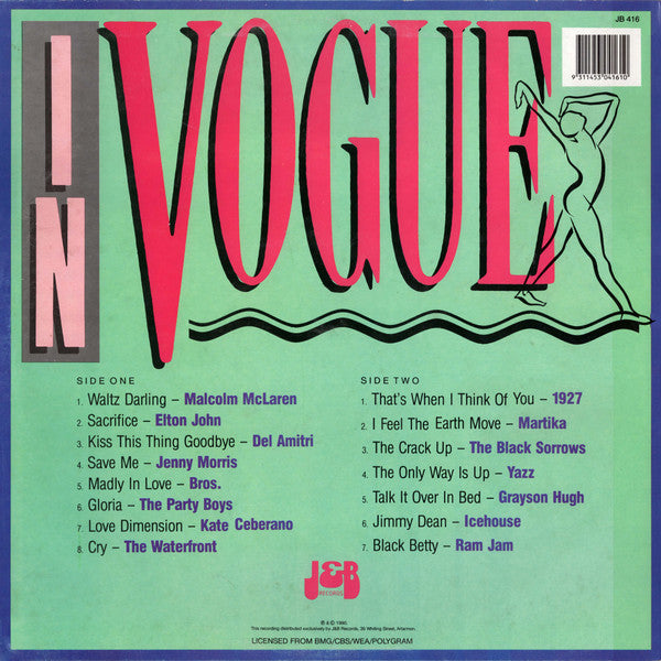 Various : In Vogue (LP, Comp)