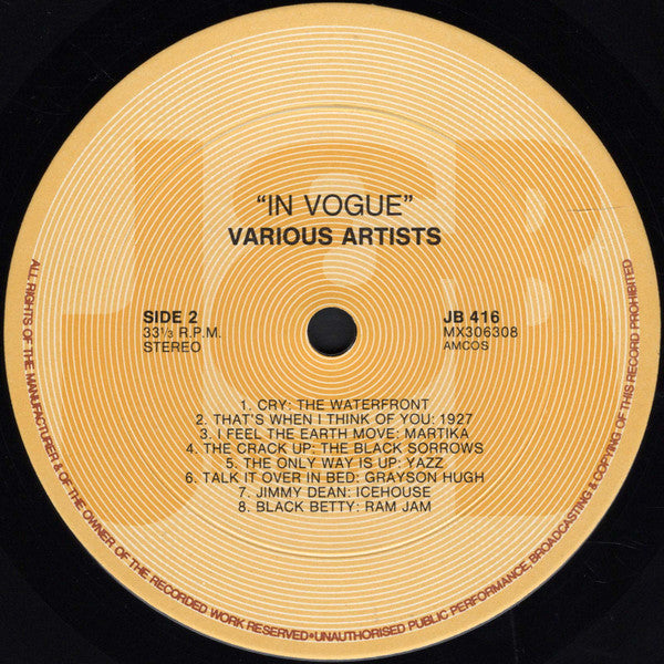 Various : In Vogue (LP, Comp)