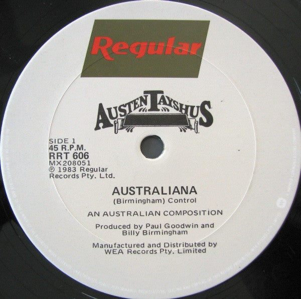 Austen Tayshus : Australiana (12", Single)