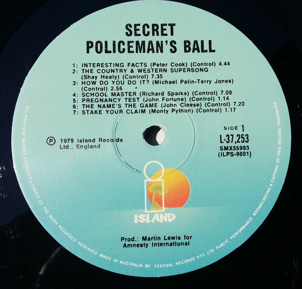 Various : The Secret Policeman's Ball (LP, Album)