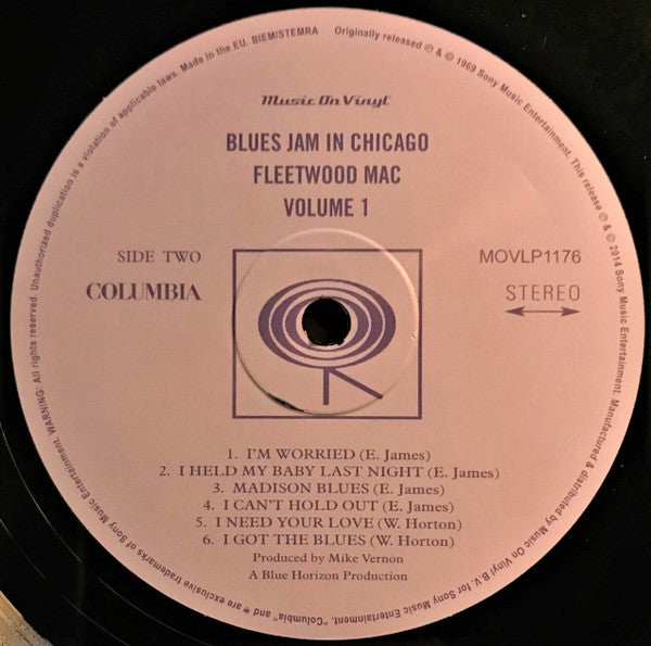 Fleetwood Mac, Otis Spann, Willie Dixon, Shakey Horton*, J.T. Brown, Guitar Buddy*, Honey Boy Edwards*, S.P.Leary* : Blues Jam In Chicago (2xLP, Album, RE, RM, 180)