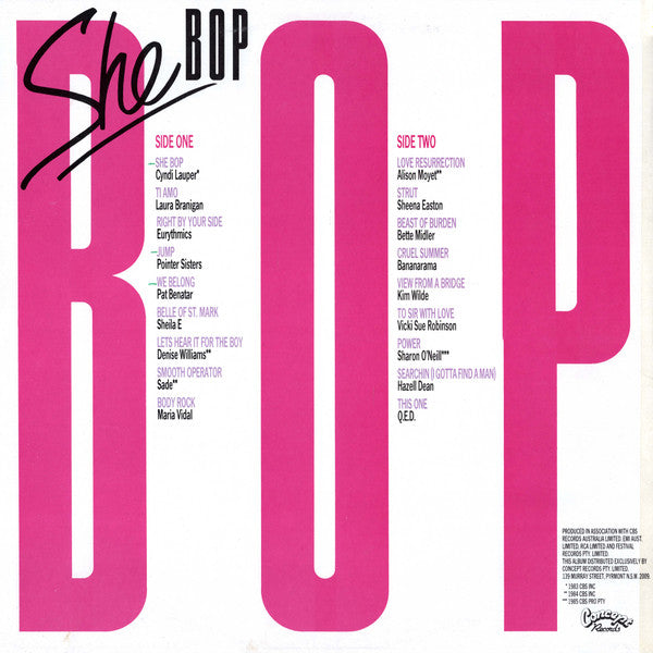 Various : She Bop (LP, Comp)