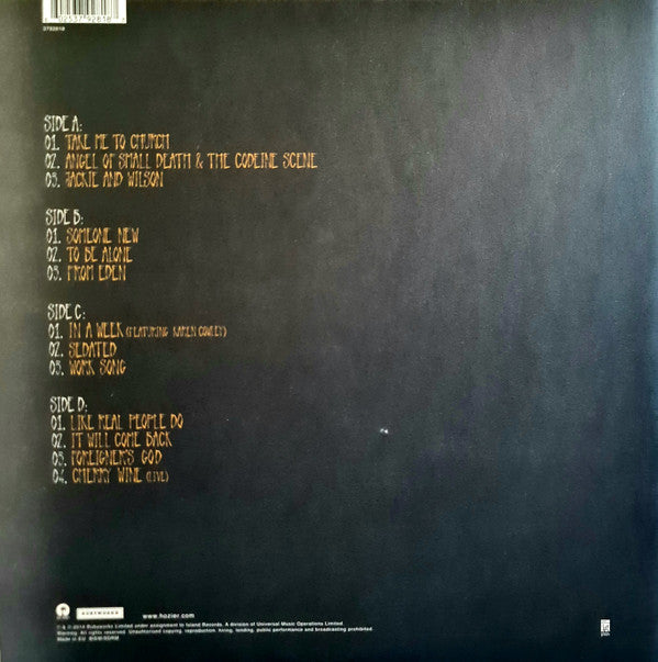 Hozier : Hozier (2xLP, Album)