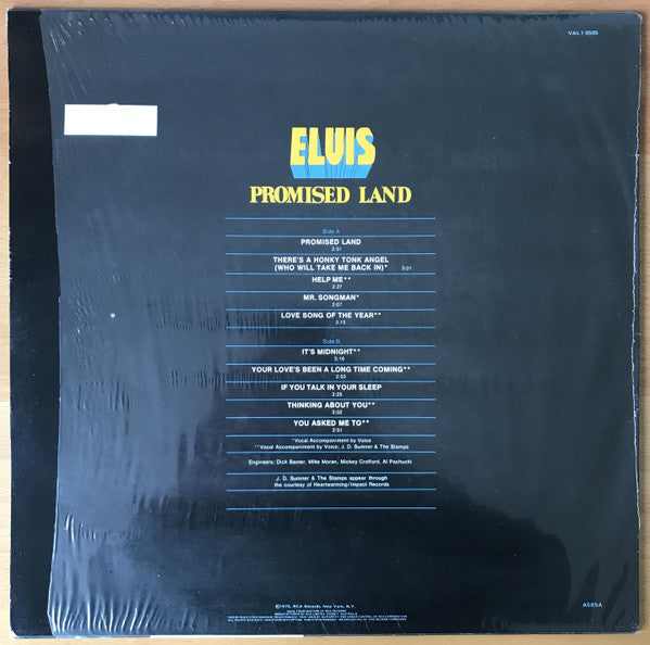 Elvis Presley : Promised Land (LP, Album, RE)