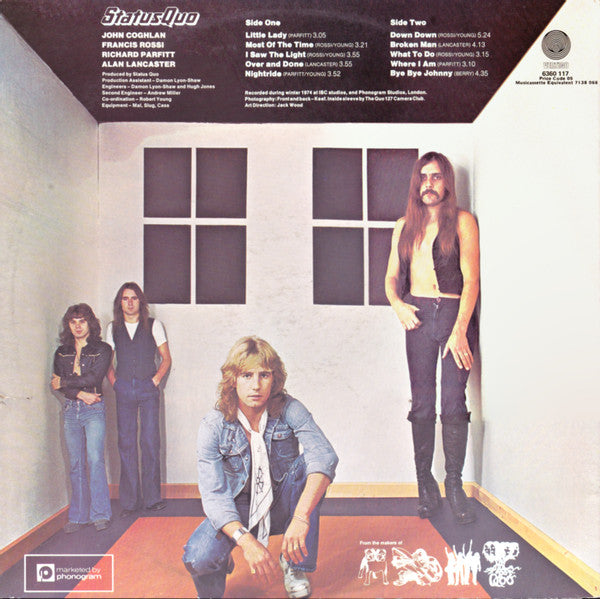 Status Quo : On The Level (LP, Album, Lam)