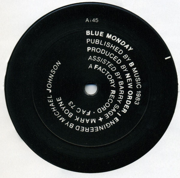 New Order : Blue Monday (12", Single)